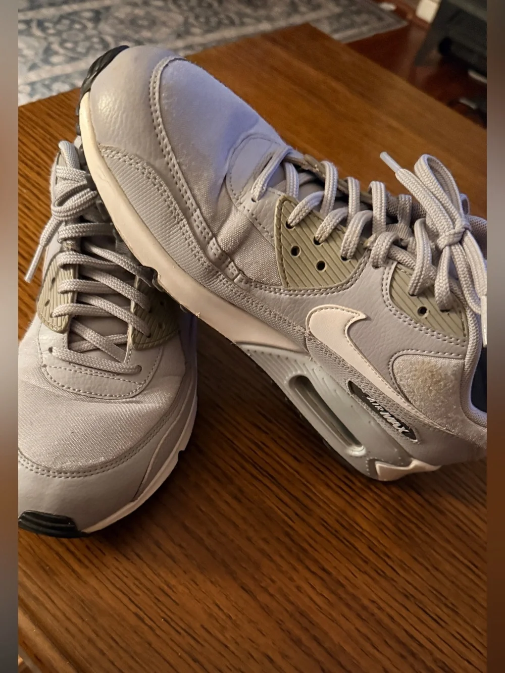 Nike Air Max 90 Gore-Tex sneakers in a Photon Dust light grey colorway